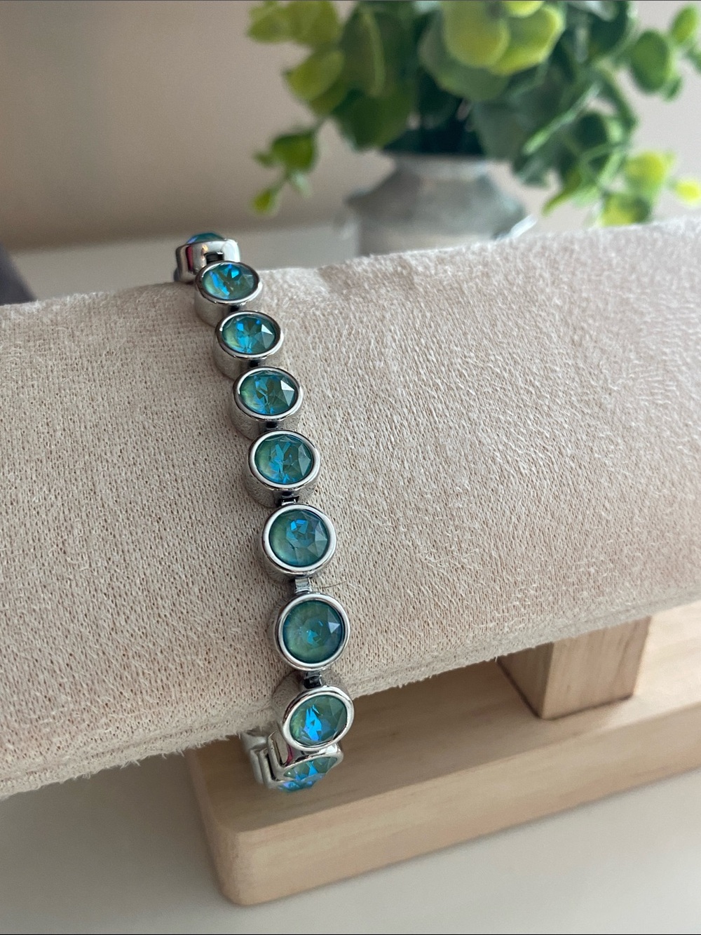 Stainless Steel Crystal Bracelet